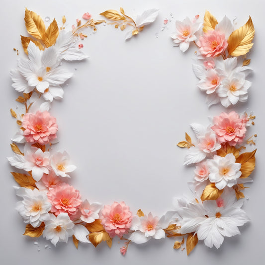 Colar de flor